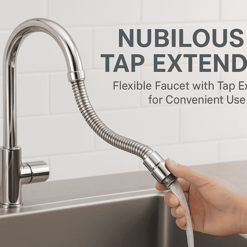 Upgrade Your Kitchen with the Nubilous Tap Extender – Flexible, Functional and Effortless