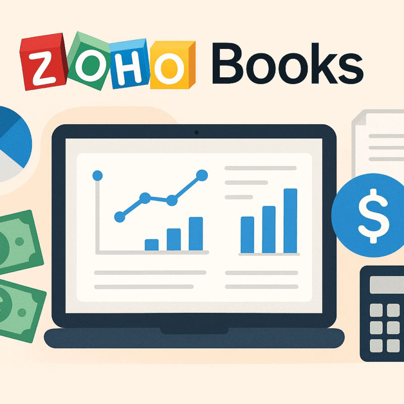 Zoho Books : A Comprehensive Accounting Solution for Small and Medium Businesses